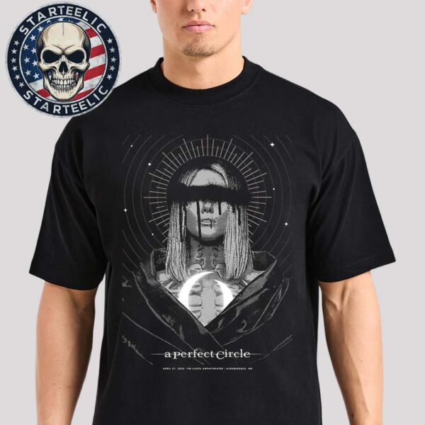 Aperfeet Circle Tonight Poster PM Isleta Amphitheater Albuquerque NM On April 27th 2025 Unisex T-Shirt