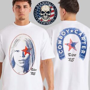 Beyonce Cowboy Carter Tour Merch Tee Los Angeles Live 25 Two Sides Unisex T-Shirt