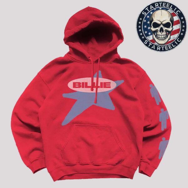 Billie Eilish X Lost Love Red Unisex Hoodie