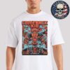 Thrash Of The Titans With Testament And Obituary Event Poster Europe Tour 2025 Schedule Two Sides Unisex T-Shirt