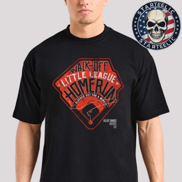 Heliot Ramos San Francisco Giants Walk Off Inside The Park Home Run MLB 2025 Unisex T-Shirt