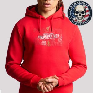 Liverpool FC LFC EPL Champions 24 25 There A Golden Sky 2025 Premier League Winner Unisex Hoodie