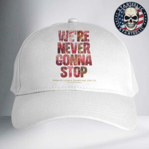 Liverpool FC We’re Never Gonna Stop Champions 2025 Classic Cap Hat Snapback