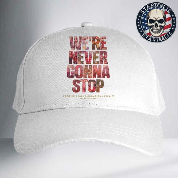Liverpool FC We’re Never Gonna Stop Champions 2025 Classic Cap Hat Snapback