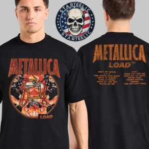 Metallica Load Vintage Tracklist Two Sides Unisex T-Shirt