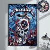 Pearl Jam With Dead Pioneers Event Poster At Atlanta In Georgia USA On April 29th 2025 Artwork By Taylor Rushing Home Decor Poster Canvas