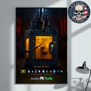 New Poster For Alien Earth Original Series In Summer FX Hulu On 2025 Home Decor Poster Canvas