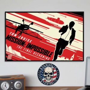 New Poster For Mission Impossible The Final Reckoning Only In Theaters May 23th 2025 Home Decor Poster Canvas