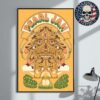 Thrash Of The Titans With Testament And Obituary Event Poster Europe Tour 2025 Schedule Home Decor Poster Canvas