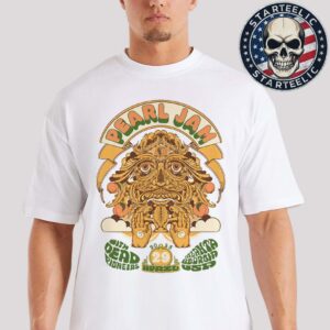 Pearl Jam With Dead Pioneers Event Poster At Atlanta In Georgia USA On April 29th 2025 Artwork By Taylor Rushing Unisex T-Shirt
