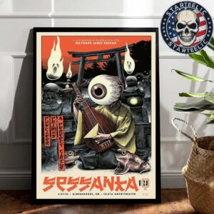 Puscifer Sessanta V2.0 Tonight Poster At Isleta Amphitheater In Albuquerque NM On April 27th 2025 Home Decor Poster Canvas