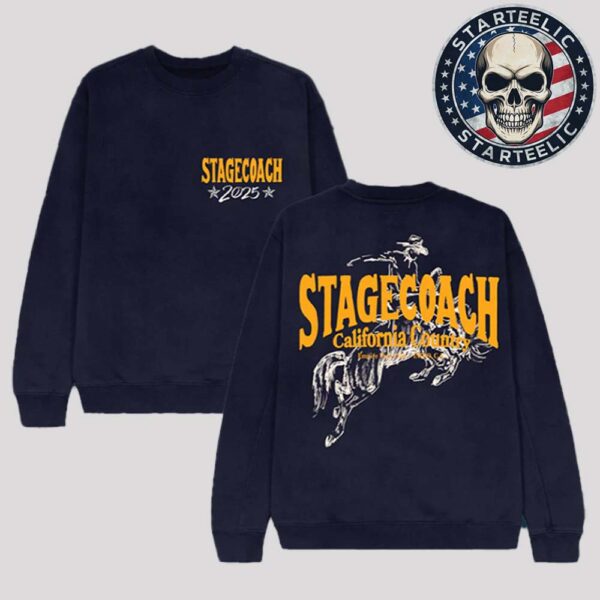 Stagecoach 2025 Bucking Bronco At Empire Polo Club In Indio Ca On April 25th 26th And 27th 2025 Unisex Sweatshirt