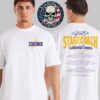 Stagecoach 2025 Through The Valley 2025 Lineup Tee At Empire Polo Club In Indio Ca On April 25th 26th And 27th 2025 Two Sides Unisex T-Shirt