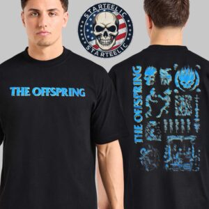 The Offspring World Wide Tour Japan And Australia 2025 Merch Tee Supercharged Two Sides Unisex T-Shirt