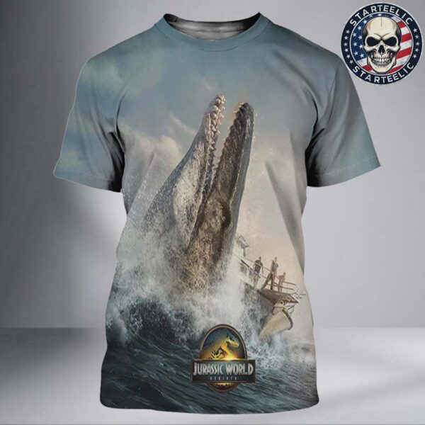 4DX Poster For Jurassic World Rebirth Only In Theaters July 2 2025 All Over Print Shirt