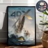 New Poster For Jurassic World Rebirth In Cinemas Wednesday July 2 2025 Home Decor Poster Canvas
