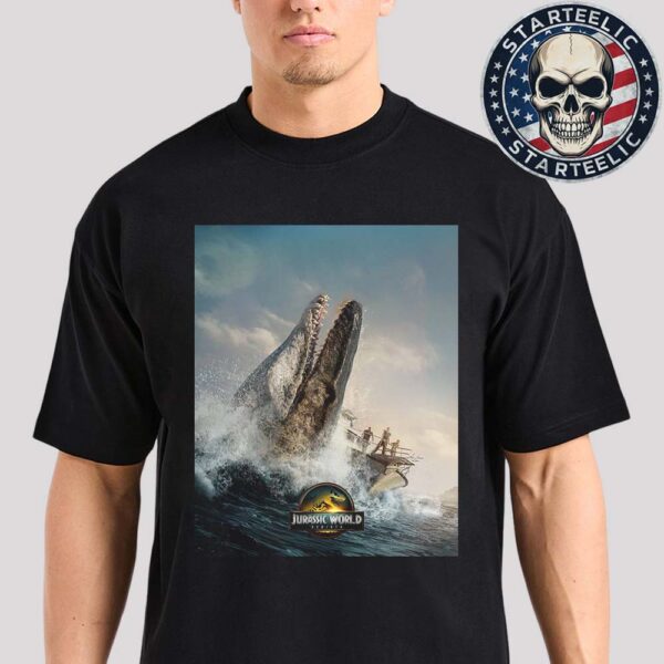 4DX Poster For Jurassic World Rebirth Only In Theaters July 2 2025 Unisex T-Shirt