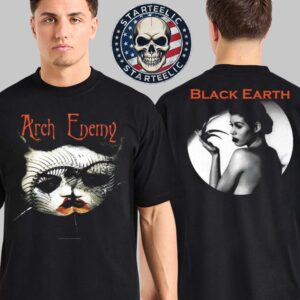 Arch Enemy Merch Tee Black Earth 2025 Two Sides Unisex T-Shirt