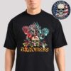 Baroness Red And Blue Tour 2025 Merchline Tee Tour Spring 2025 Dates List Two Sides Unisex T-Shirt