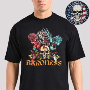 Baroness Red And Blue Tour Spring 2025 Merchline Tee In Albany NY At Empire Underground On May 13th 2025 Unisex T-Shirt