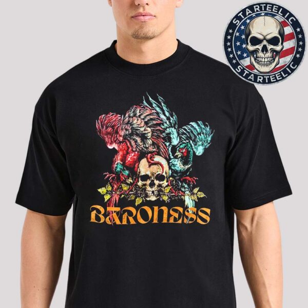 Baroness Red And Blue Tour Spring 2025 Merchline Tee In Albany NY At Empire Underground On May 13th 2025 Unisex T-Shirt
