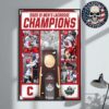 2025 Division I Men’s Lacrosse Champions Are Cornell Big Red Men’s Lacrosse NCAA Home Decor Poster Canvas