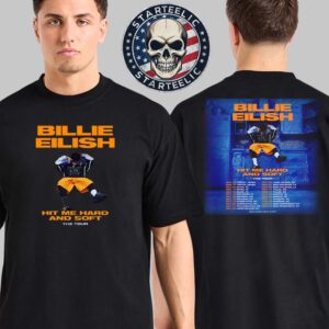 Billie Eilish Hit Me Hard And Soft The Tour 2025 Schedule Two Sided Unisex T-Shirt