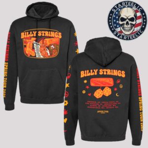 Billy Strings Spring Tour 2025 Merch May Dates Billie Buck Outlaw Tour Unisex Hoodie