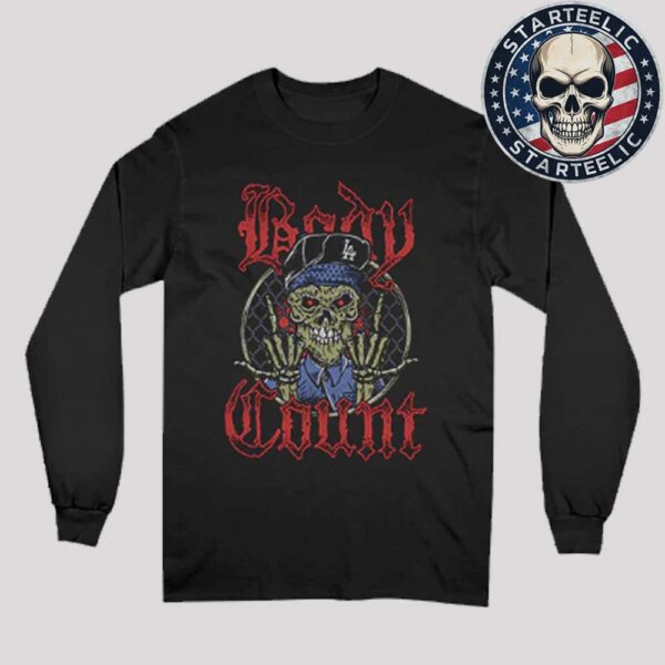Body Count Band Merch Skull Mascot Unisex Longsleeve