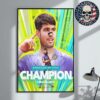 Washington Commanders A Work Of Art NFL 2025 Schedule Home Decor Poster Canvas