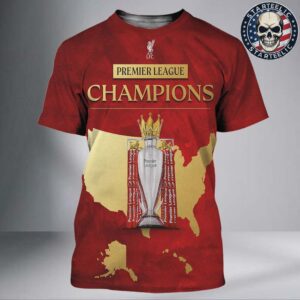 Congrats To Liverpool FC Are Premier League Champions 2025 All Over Print Shirt
