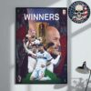 Bologna FC 1909 Are Copa Italia 2025 Winners Serie A Home Decor Poster Canvas