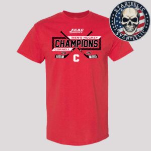 Cornell Big Red 2025 NCAA Hockey 2025 ECAC Championship Tee Unisex T-Shirt