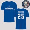 Crystal Palace FC FA Cup Winners Route Tee 2025 Two Sides Unisex T-Shirt