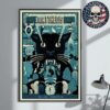 Pearl Jam Dark Matter World Tour 2025 Event Poster At Bridgestone Arena In Nashville TN On May 6 2025 Home Decor Poster Canvas