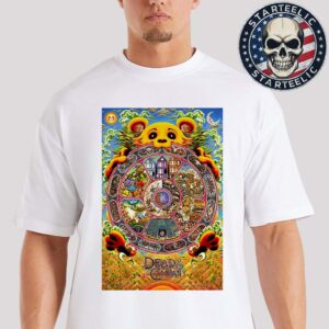 Dead And Company Event Poster Dead Forever At Sphere In Las Vegas On May 9th 10th And 11th 2025 Unisex T-Shirt