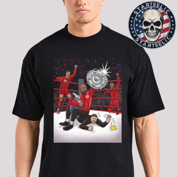 Deutscher Meister 2025 Are FC Bayern Munchen Bundesliga 2025 Unisex T-Shirt