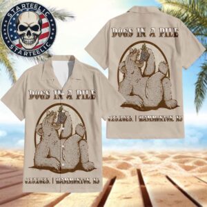 Dogs In A Pile Live On June 23th 2023 In Hammonton NJ Cover Summer 2025 Hawaiian Shirt