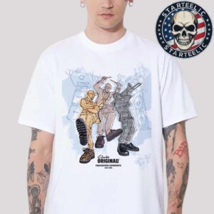 Engineered Garments X Clarks Originals 2025 New York On May 16th 2025 Unisex T-Shirt