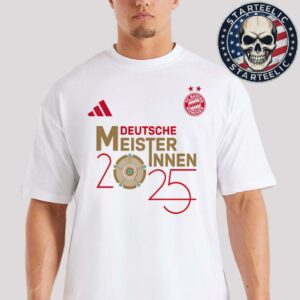FC Bayern Munchen Are Deutsche Meisterinnen 2025 Champions Bundesliga Unisex T-Shirt