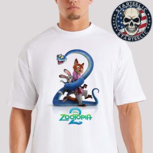 First Poster For Zootopia 2 Only In Theaters November 26th 2025 Unisex T-Shirt