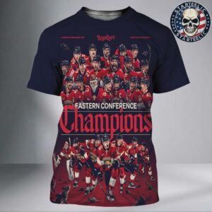 Florida Panthers Hockey Club Are Eastern Conference Champions 2025 Stanley Cup Playoffs NHL All Over Print Shirt