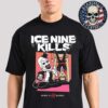 Ice Nine Kills Halfway To Halloween Merch Cut In Half Way To Halloween Unisex Zip Hoodie
