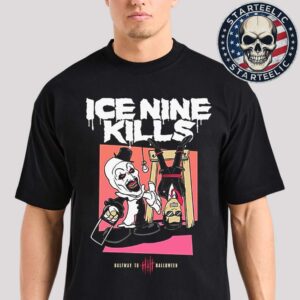 Ice Nine Kills Halfway To Halloween Merch Cut In Half Way To Halloween Tee Unisex T-Shirt