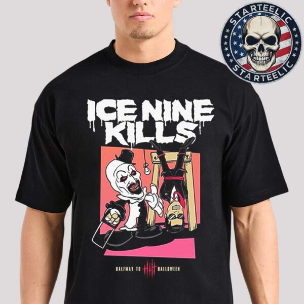 Ice Nine Kills Halfway To Halloween Merch Cut In Half Way To Halloween Tee Unisex T-Shirt
