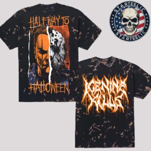 Ice Nine Kills Halfway To Halloween Merch Split Personality Dye Tee All Over Print Shirt