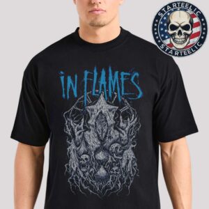 In Flames European Tour 2025 Burried Time Unisex T-Shirt