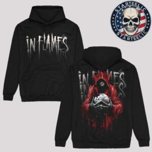In Flames European Tour 2025 Jester Drip Unisex Hoodie
