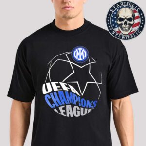 Inter Milan Road To Munich UEFA Champions League Final 2025 Two Sides Unisex T-Shirt