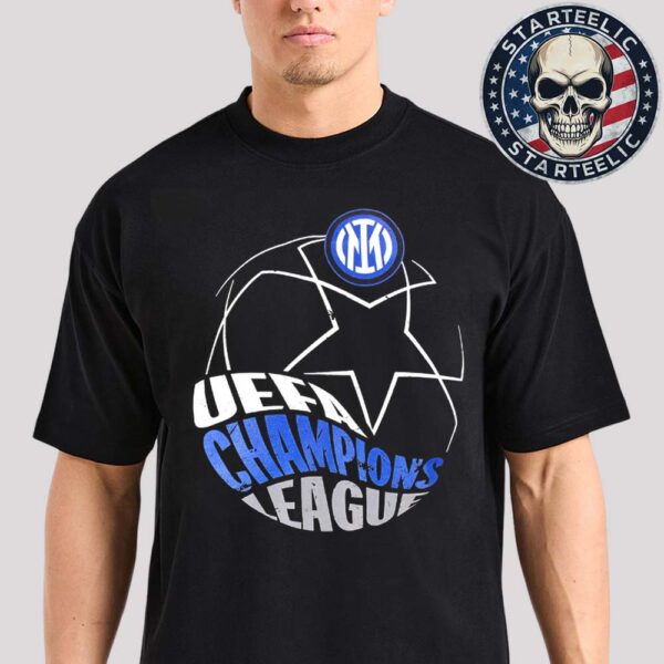 Inter Milan Road To Munich UEFA Champions League Final 2025 Two Sides Unisex T-Shirt